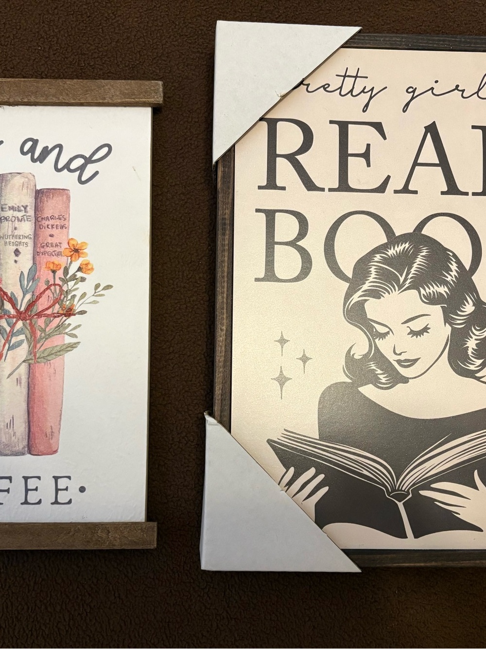 Bookish Wall Decor